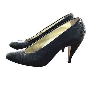 Walter Steiger vintage leather heels size 7.5